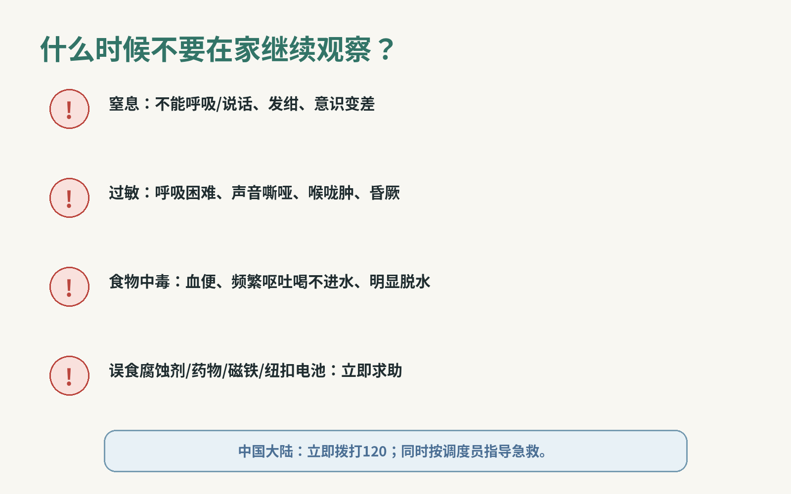 幼儿食物安全示意图