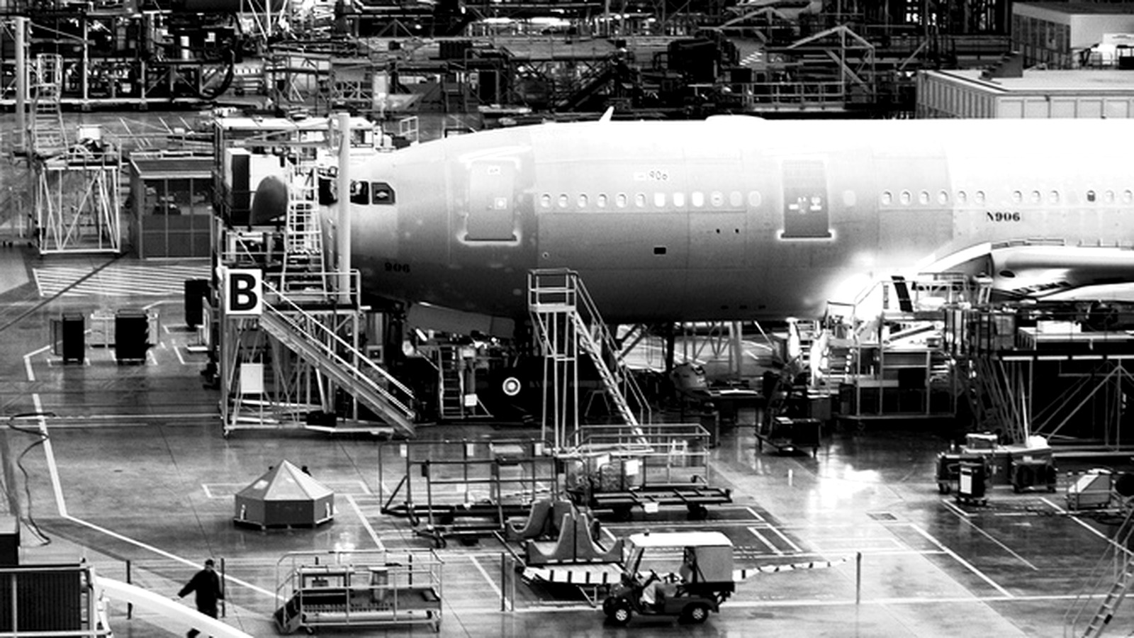 图卢兹空客A330总装线