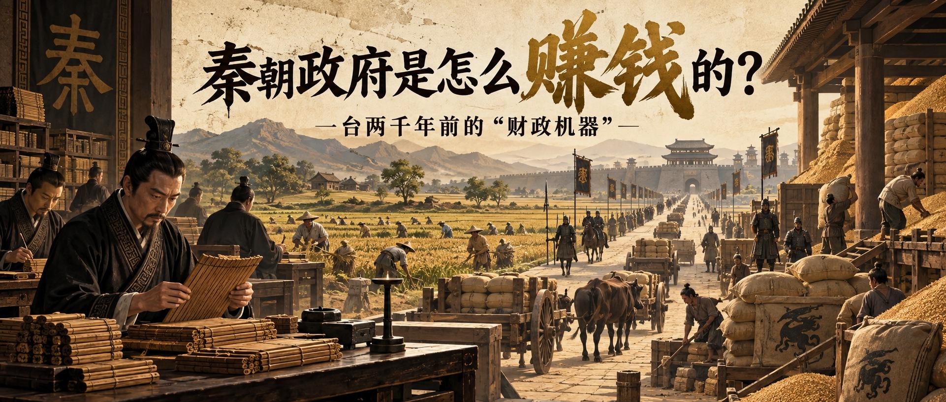 秦朝政府是怎么赚钱的